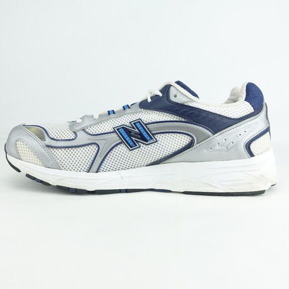 NEW BALANCE Men 883 Running Shoes White/Silver/Blue Size 12 D Medium MR883CU